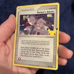 Rocket's Admin 86/109 Celebrations Classic Collection Holo Pokemon Card NM - Image 4