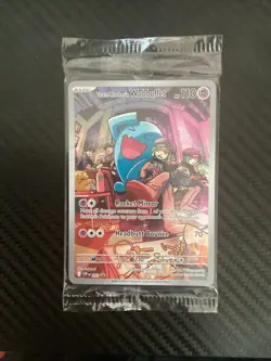 Pokemon TCG Team Rocket's Wobbuffet Destined Rivals IR Promo Sealed SVP 203 - Image 1