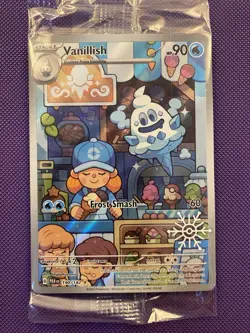 SEALED Vanillish 190/182 Holiday Festive STAMP Promo Pokemon US SELLER 2025 - Image 1