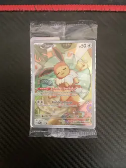 2025 Pokemon TCG Prismatic Evolutions Pokemon Center Eevee #173 Promo Sealed - Image 1