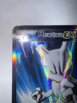 Pokemon Breakthrough Mewtwo EX (157 Full Art) 157/162 Holo Heavily Played - Image 2