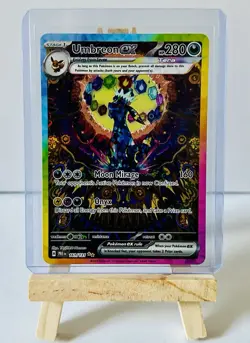 Pokemon Prismatic Evolutions-Umbreon ex 161/131 Special Illustration Rare. Mint - Image 2
