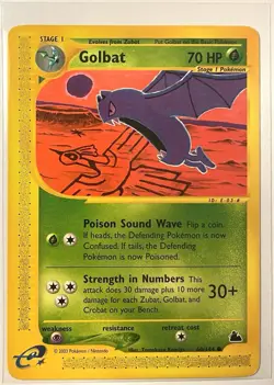 Golbat 60/144 Pokemon Skyridge Non-Holo Lightly Played - Image 1