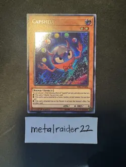 Yugioh Capshell RIRA-EN000 Secret Rare 1st Edition Near Mint - Image 1