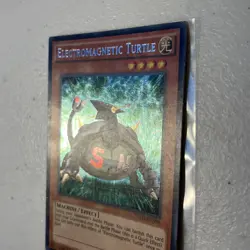 Yugioh Electromagnetic Turtle YGLD-ENA00 Secret Rare Limited Edition Holo - Image 2