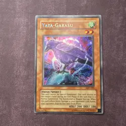 Yugioh Yata-Garasu LOD-000 Secret Rare LP - Image 1