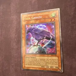 Yugioh Yata-Garasu LOD-000 Secret Rare LP - Image 2