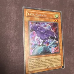 Yugioh Yata-Garasu LOD-000 Secret Rare LP - Image 3