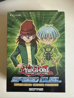 Yugioh TCG SPEED DUEL STARTER DECK ULTIMATE PREDATORS 66 Cards 1st Ed DAMAGE BOX - Image 1