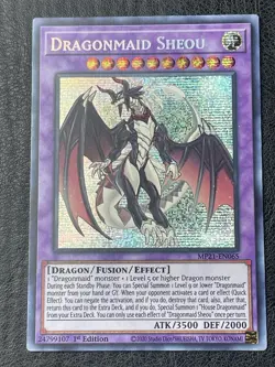 Yugioh Dragonmaid Sheou MP21-EN065 Secret Rare 1st Ed NM - Image 1