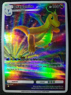Dragonite Pokemon TCG Pocket Custom Textured DIY Holo Foil Card - Image 2