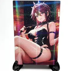 Sexy Hot Cute Anime Waifu Girl Doujin Lewd Goddess Story Holographic Art Card - Image 2