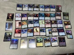 MTG FINAL FANTASY Themed Magic The Gathering Card Lot+ Bonuses - Image 1