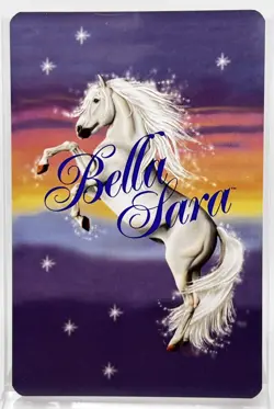 Bella Sara BELLA S4/17 Ancient Lights Card SHINY FOIL - Image 2