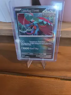 Pokemon TCG Roaring Moon Prismatic Evolutions Holo Card #065/131 SV Master Ball - Image 1