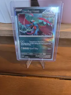 Pokemon TCG Roaring Moon Prismatic Evolutions Holo Card #065/131 SV Master Ball - Image 2