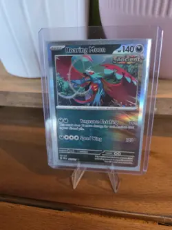 Pokemon TCG Roaring Moon Prismatic Evolutions Holo Card #065/131 SV Master Ball - Image 3
