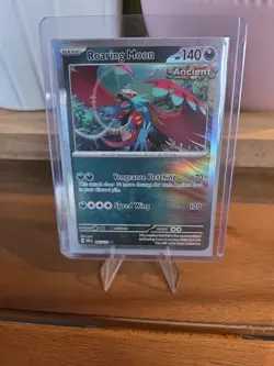 Pokemon TCG Roaring Moon Prismatic Evolutions Holo Card #065/131 SV Master Ball - Image 4