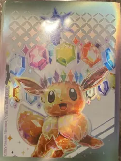 Pokemon TCG Eevee Card Sleeves x65 from Prismatic Evolutions ETB - Image 1