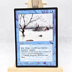 Flood (NM) The Dark DRK Magic the Gathering MTG Near Mint Card Single - Image 1