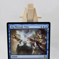 Wilds of Eldraine Commander Dig Through Time Rare NM Near Mint Card Single - Image 3