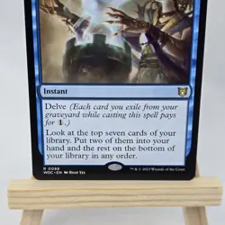 Wilds of Eldraine Commander Dig Through Time Rare NM Near Mint Card Single - Image 4