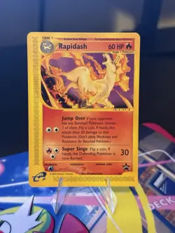 Pokemon TCG Rapidash Black Star Promo Card #51 - Image 1