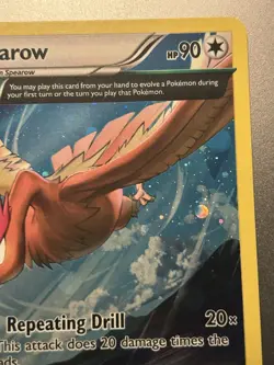 Pokemon Card TCG Fearow XY57 Holo Promo - Black Star - XY Series 2015 - Image 2