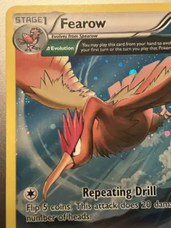 Pokemon Card TCG Fearow XY57 Holo Promo - Black Star - XY Series 2015 - Image 5
