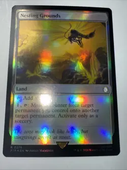 Nesting Grounds (276) FOIL Fallout PLD Land Rare MAGIC GATHERING CARD ABUGames - Image 1