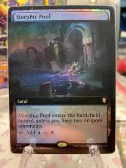MTG Commander Legends Baldur's Gate #603 Morphic Pool Extended Art ✨Foil✨ NM - Image 1