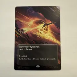 Scavenger Grounds GALAXY FOIL 172 Stellar Sights EOS MTG Rare Land Unplayed Mint - Image 1