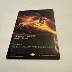 Scavenger Grounds GALAXY FOIL 172 Stellar Sights EOS MTG Rare Land Unplayed Mint - Image 4