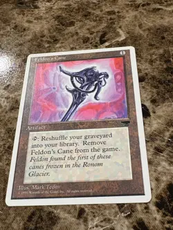 FELDON'S CANE Magic the Gathering MTG Chronicles MP -F - Image 1