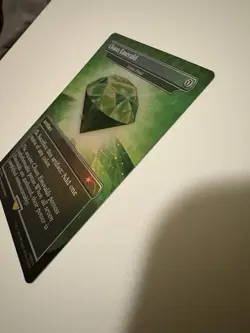 Chaos Emerald Green 7031✨FOIL✨ Secret Lair x Sonic - NM Magic MTG - Image 3