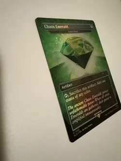 Chaos Emerald Green 7031✨FOIL✨ Secret Lair x Sonic - NM Magic MTG - Image 4