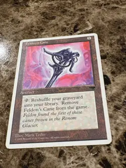 FELDON'S CANE Magic the Gathering MTG Chronicles HP -C - Image 1