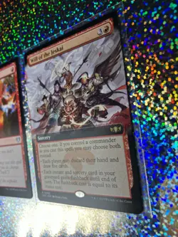 MTG Regular: TDC Rare 0080 Will of the Jeskai (Extended Art); 0267 Vandalblast - Image 4