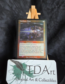 HEIRLOOM BLADE ~ NM ~ MTG Magic - CMDR Party Promo FOIL Retro frame - Image 1