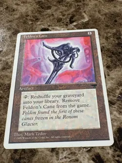 FELDON'S CANE Magic the Gathering MTG Chronicles HP -A - Image 1