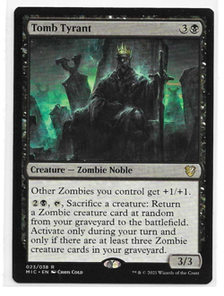 Tomb Tyrant - Commander: Innistrad: Midnight Hunt Magic the Gathering MTG Rare - Image 1