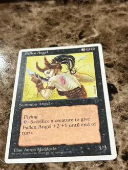 FALLEN ANGEL Magic the Gathering MTG Chronicles MP -B - Image 1