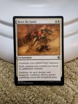 Brave the Sands x1 Khans of Tarkir 2014 NM MTG - Image 1