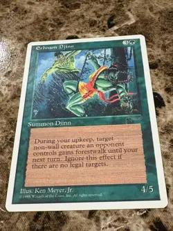 EHRNAM DJINN Magic the Gathering MTG Chronicles MP -B - Image 1