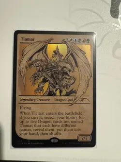 Tiamat (Showcase - Foil) | MTG: Secret Lair Drop Series | Near Mint | IN-HAND - Image 1
