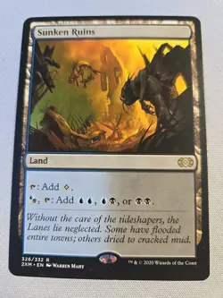 Sunken Ruins - Double Masters - LP MTG Magic - Image 1