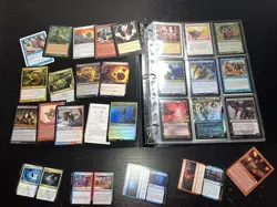 MTG Binder Variety Of Magic The Gathering Cards - Vintage Onward! - Image 1