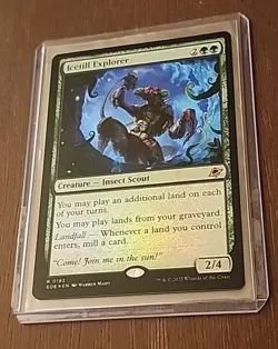 MTG - Icetill Explorer FOIL 192 Edge of Eternities EOE Rare - Image 2