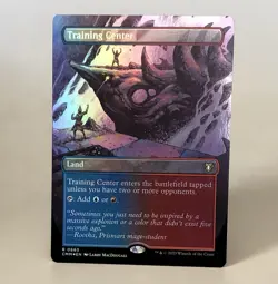 MTG Training Center - Borderless Foil - CMM NM - Image 1