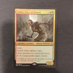 Samut, Voice of Dissent NM Amonkhet AKH 205/269 English Regular MTG - Image 1
